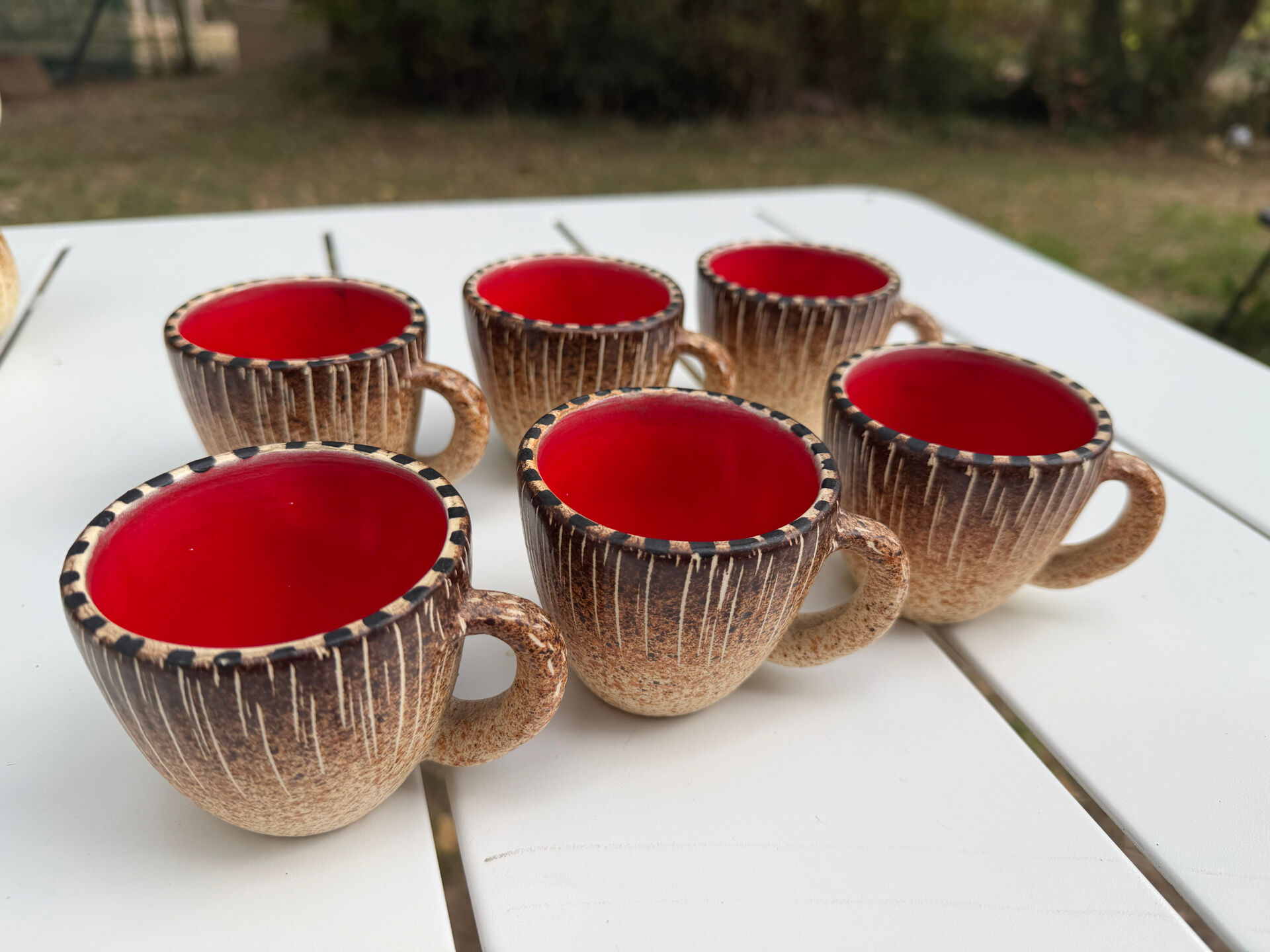 Vintage Bruno Dose service – Mushroom model