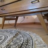 Commode scandinave pieds compas
