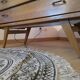 Commode scandinave pieds compas