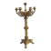 Magnificent French Louis XVI Style Bronze Seven-Light Candelabra LF Paris
