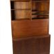 Bookcase With Secretary/Desk Made In Teak From 1960s
