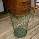 Old waste paper basket