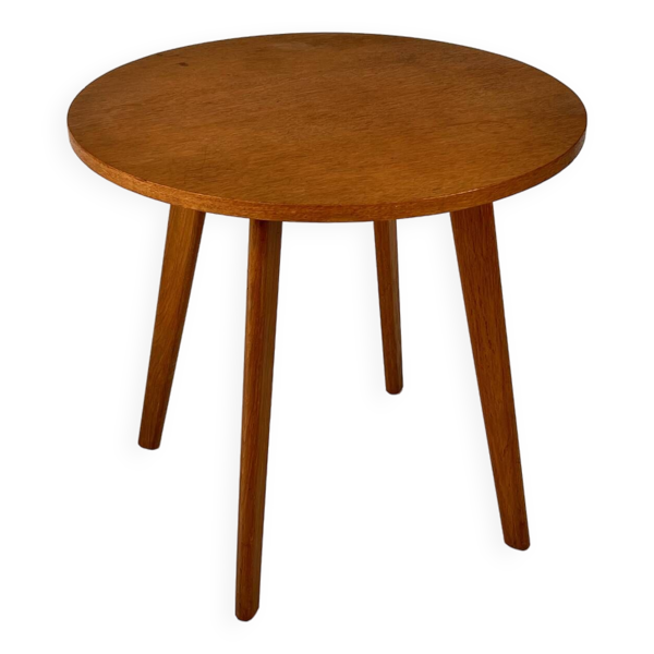 Table d'Appoint Moderniste en Chêne, Pays-Bas, 1950s