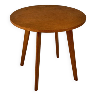 Modernist Dutch Oak Sidetable, 1950s