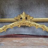 Console Vénitienne et miroir  style Louis XV baroque en bois doré