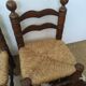 Pair of low-mulched chairs