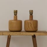 Solid wood lamp #01 by Charlotte Perriand for Les Arcs vintage Circa