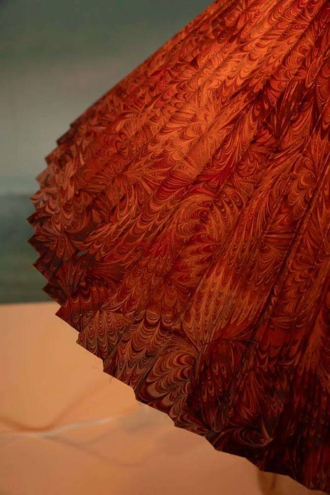 Scandinavian bohemian table lamp from the 70s/80s, postmodern.