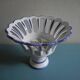 Vintage earthenware cup roullet renoleau charente antique faience cup