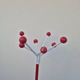 Vintage 1970s parrot coat rack with balls