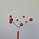 Vintage 1970s parrot coat rack with balls