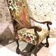 Louis xiv style armchair, 19th century