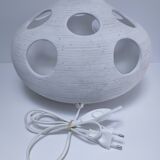 Organic style plaster lamp