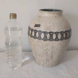 Ceramic vase sign accolay vallauris