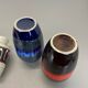 Set of Five Vintage Pottery Fat Lava Vases Made by Scheurich, Germany, 1970s