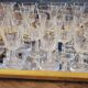 Set verres à eau et verres à vin 70's