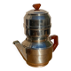 SFAMOKA chrome metal coffee maker