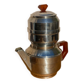 SFAMOKA chrome metal coffee maker