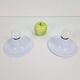 Vintage Space Age UFO Disc Wall Lamps from Targetti Sankey, 1970s, Set of 2
