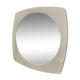 Vintage 70s-Magnificent white square mirror-Syla