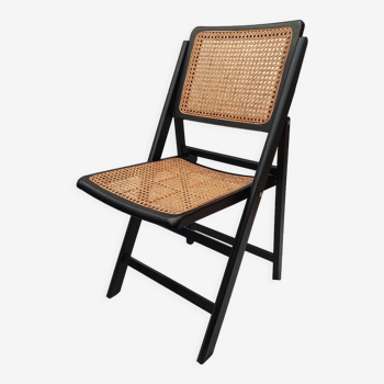 Folding wooden chair and canning