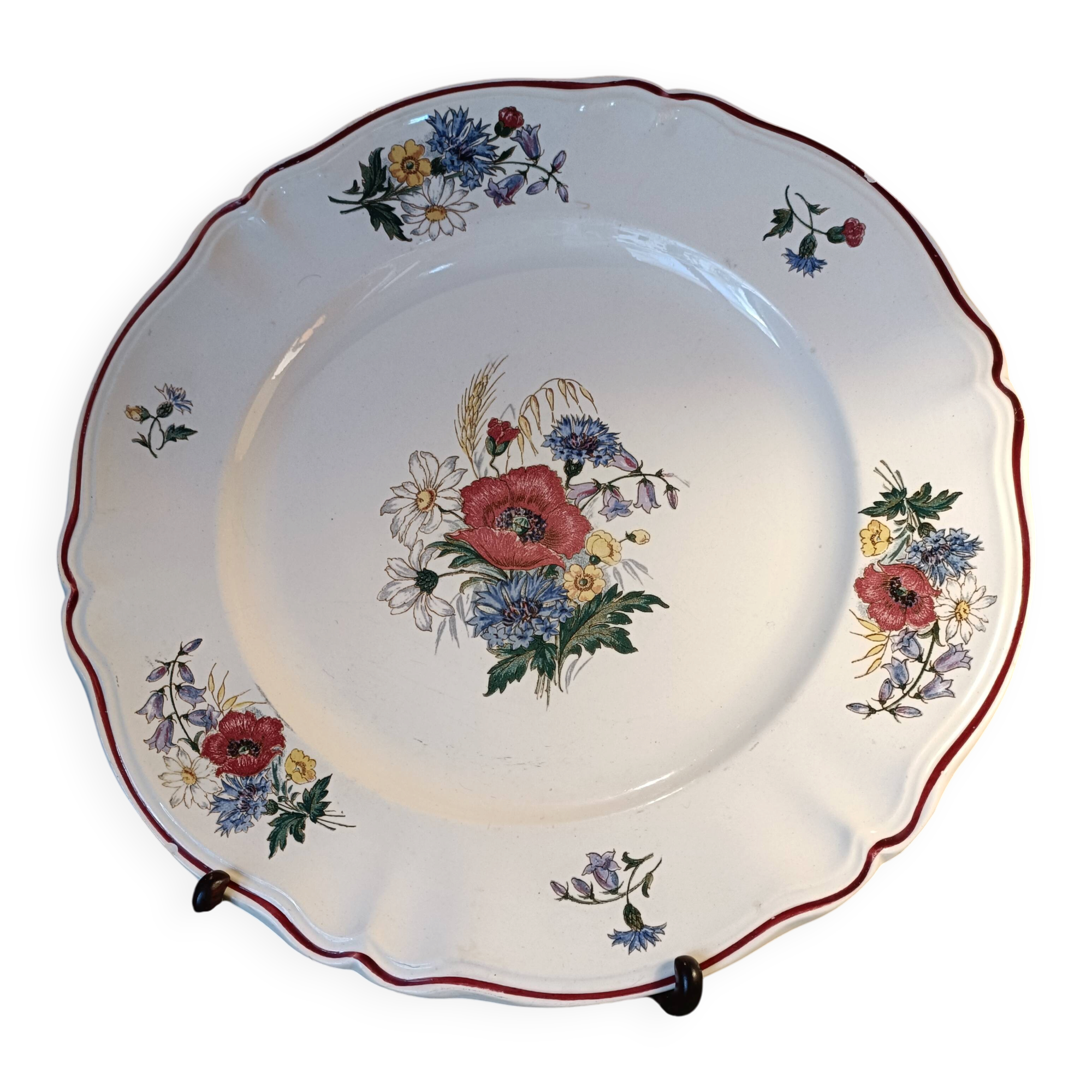 Large dish Sarreguemines model Agreste