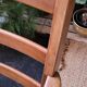 Pair of vintage armchair green fabrics