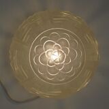 Art Deco globe ceiling lamp
