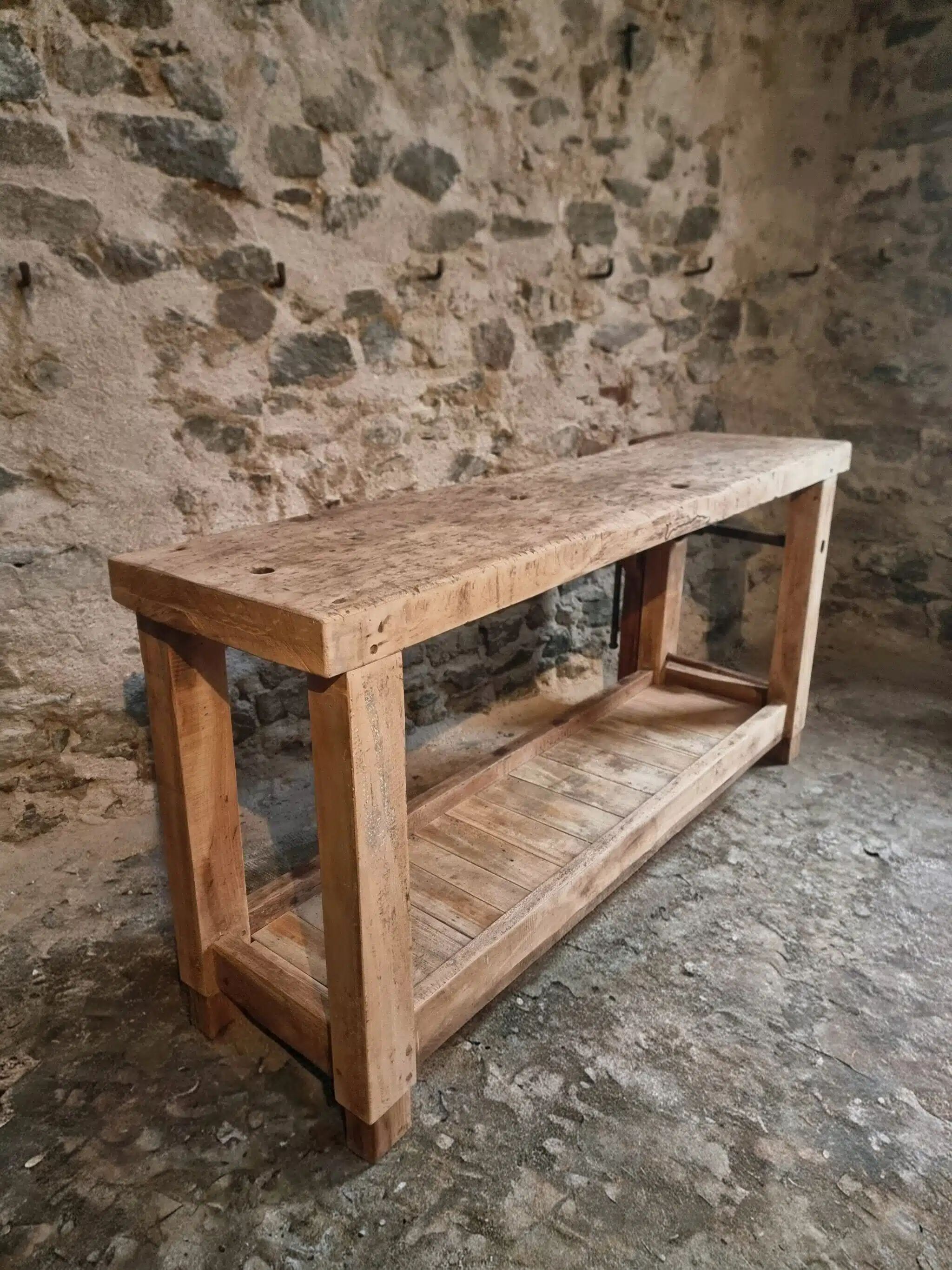 French antique console table, around 1900.