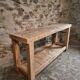 French antique console table, around 1900.