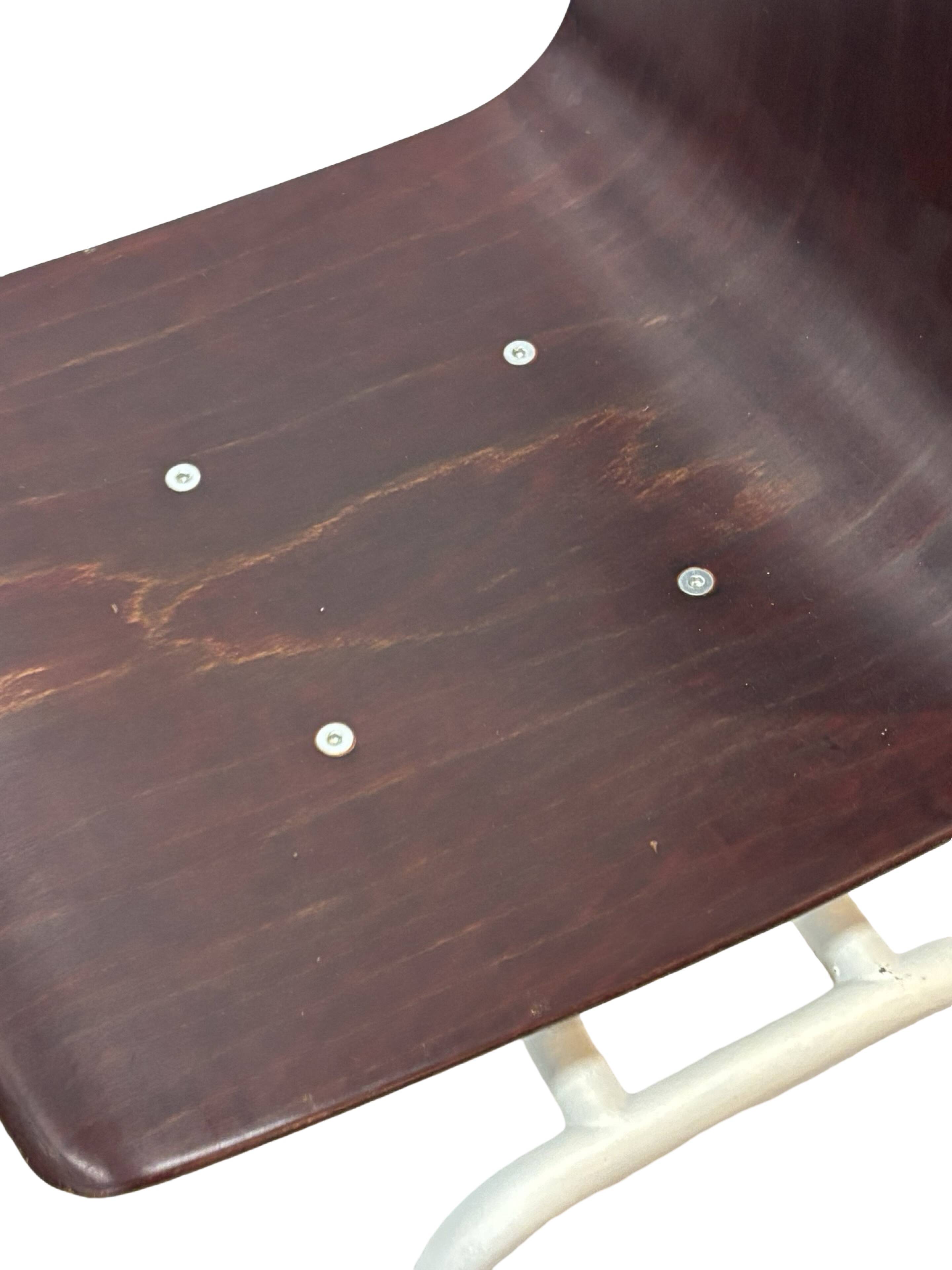 Vintage set of four Stacking Chairs by Elmar Flötotto for Pagholz