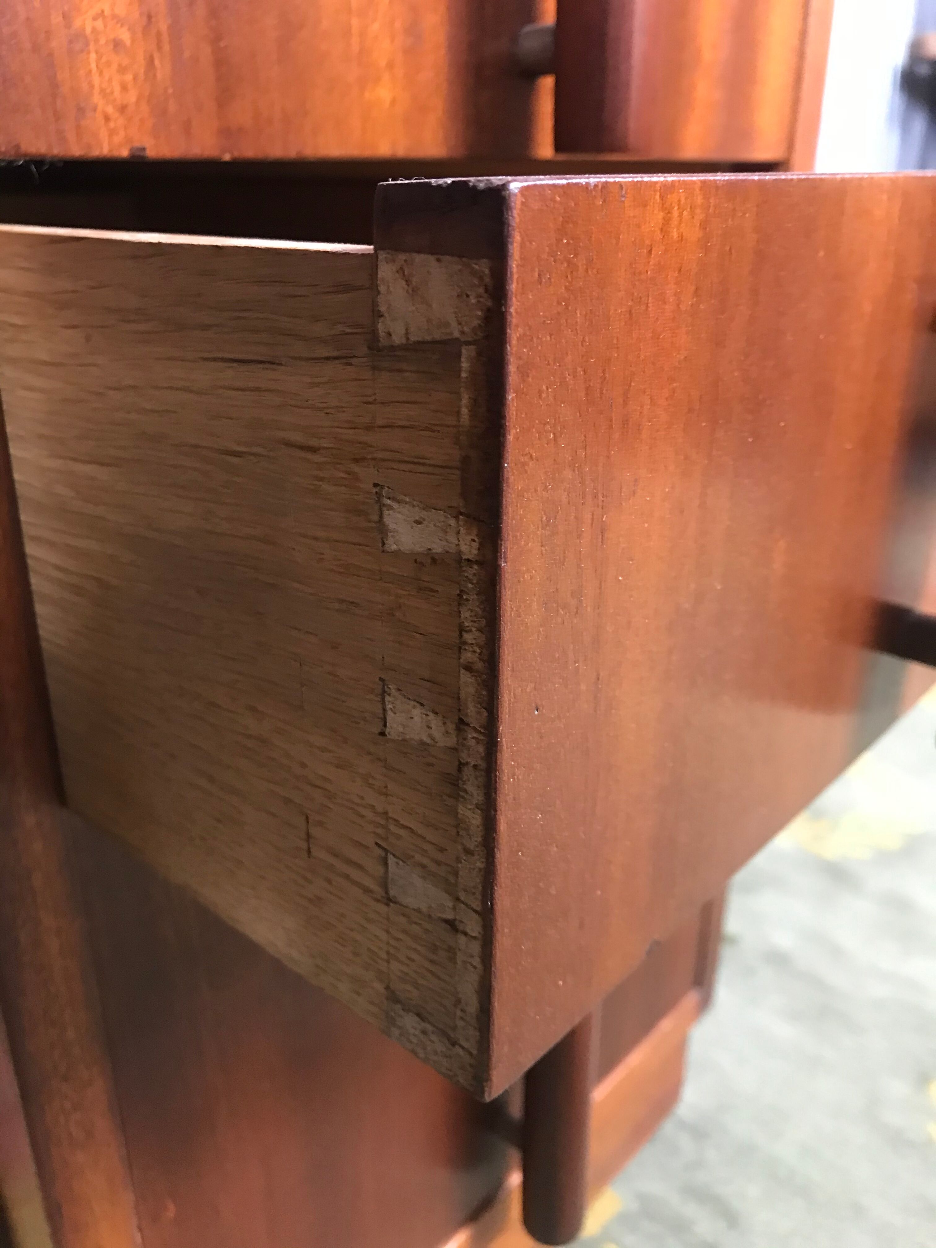 Restored Mahogany Art Deco desk