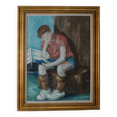 Peinture à l'huile par Jørgen Sejersen, Modernisme du milieu du siècle, années 1960
