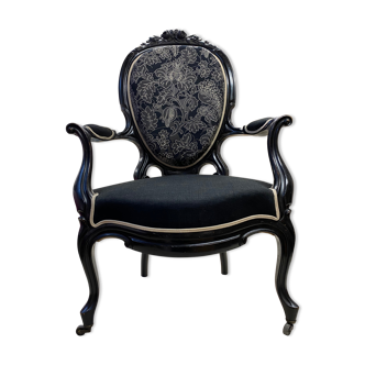 Baroque Napoleon III armchair