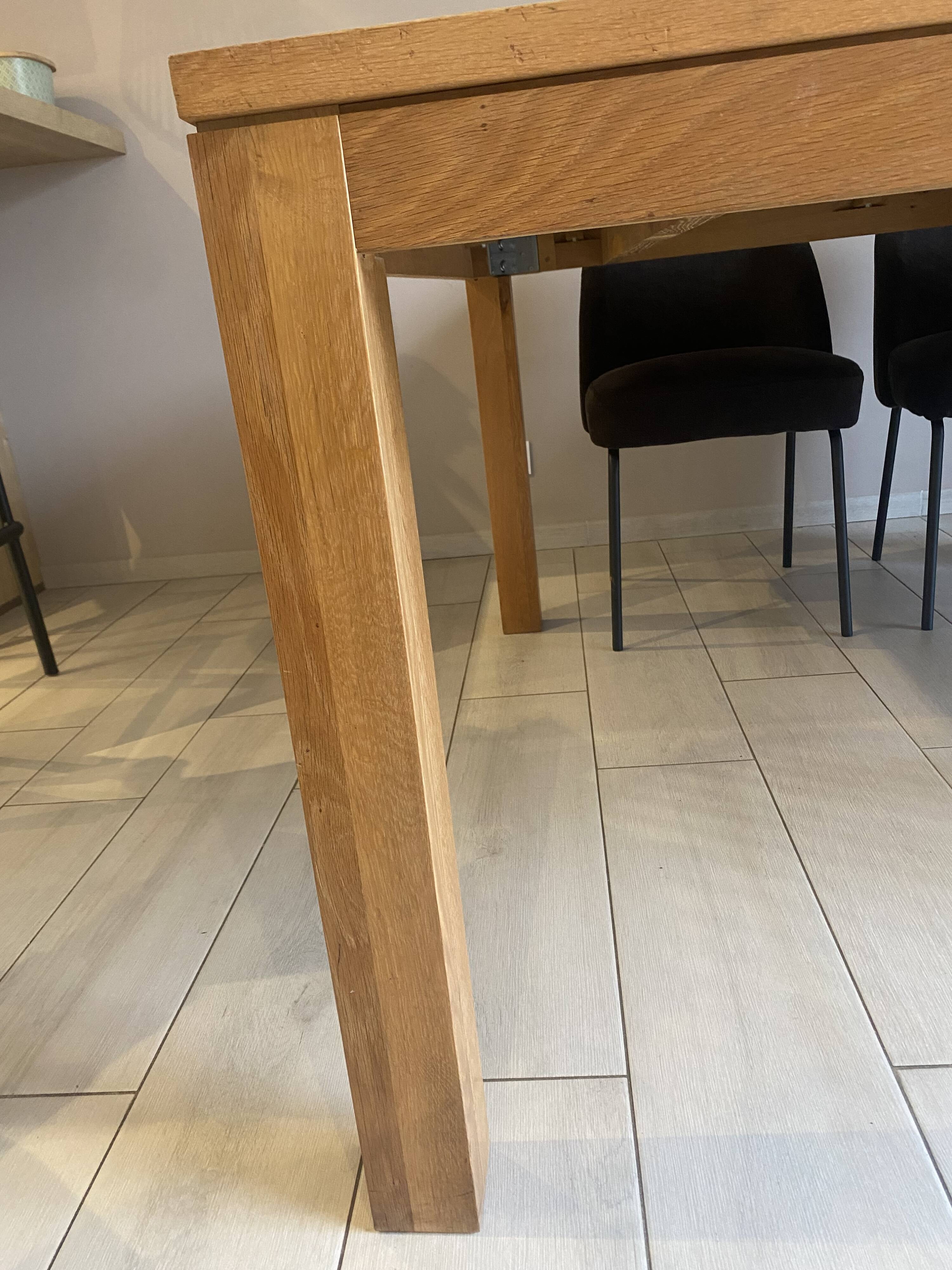 An Ethnicraft dining table