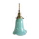 Vintage opaline suspension "light blue" vintage opaline suspension lamp