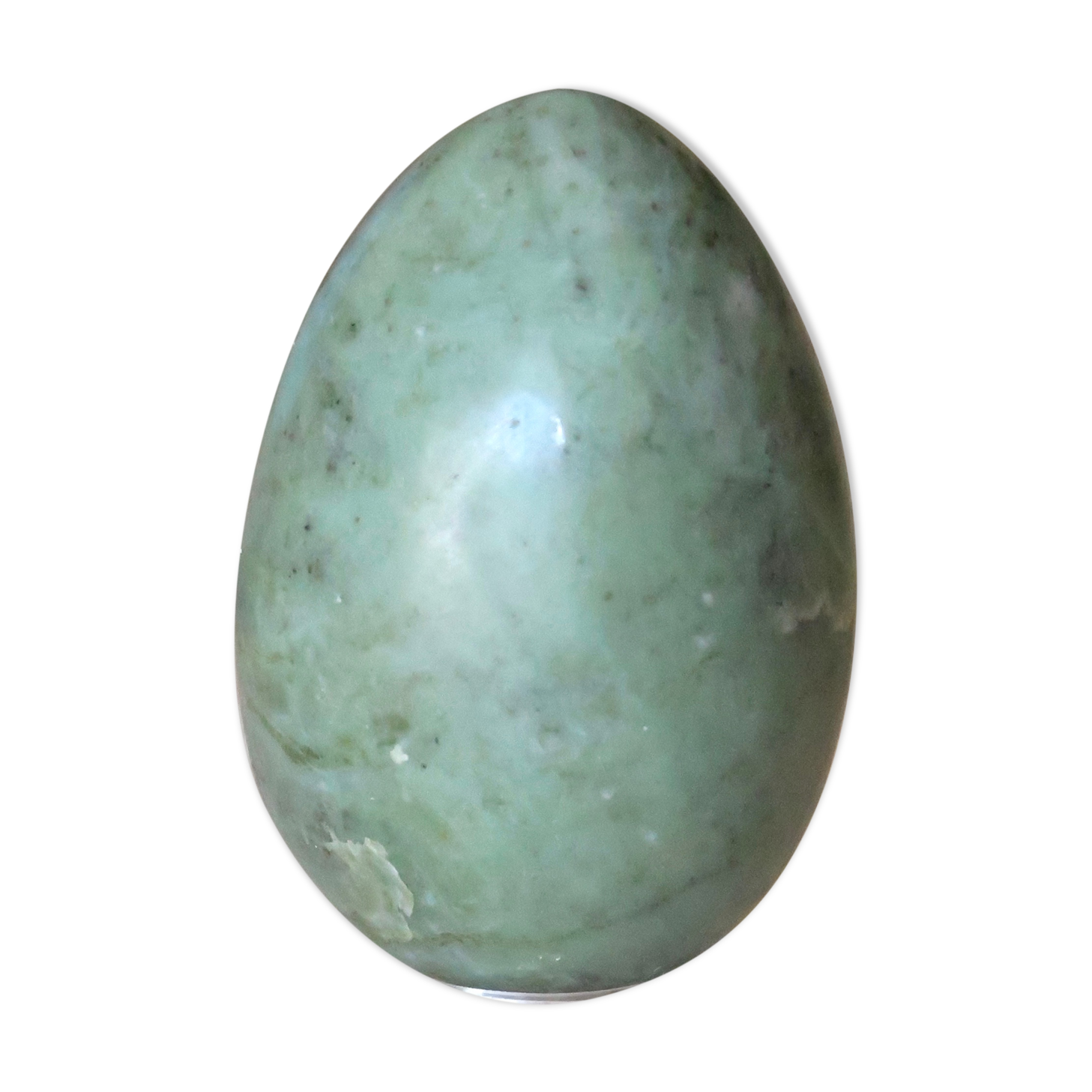 Paper press Green marble egg, 70s