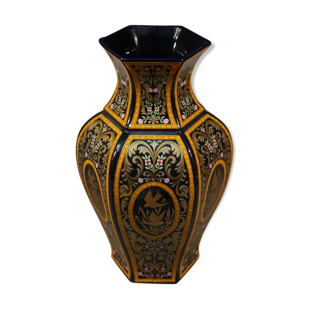 Vase "Decor exclusiv" Italie 1960 Selency