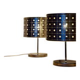 Pair of Space Age bedside lamps