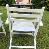 5 garden chairs 1970-1980