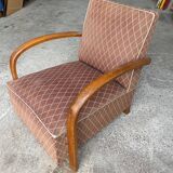 2 fauteuils art deco 1940 anciens a restaurer