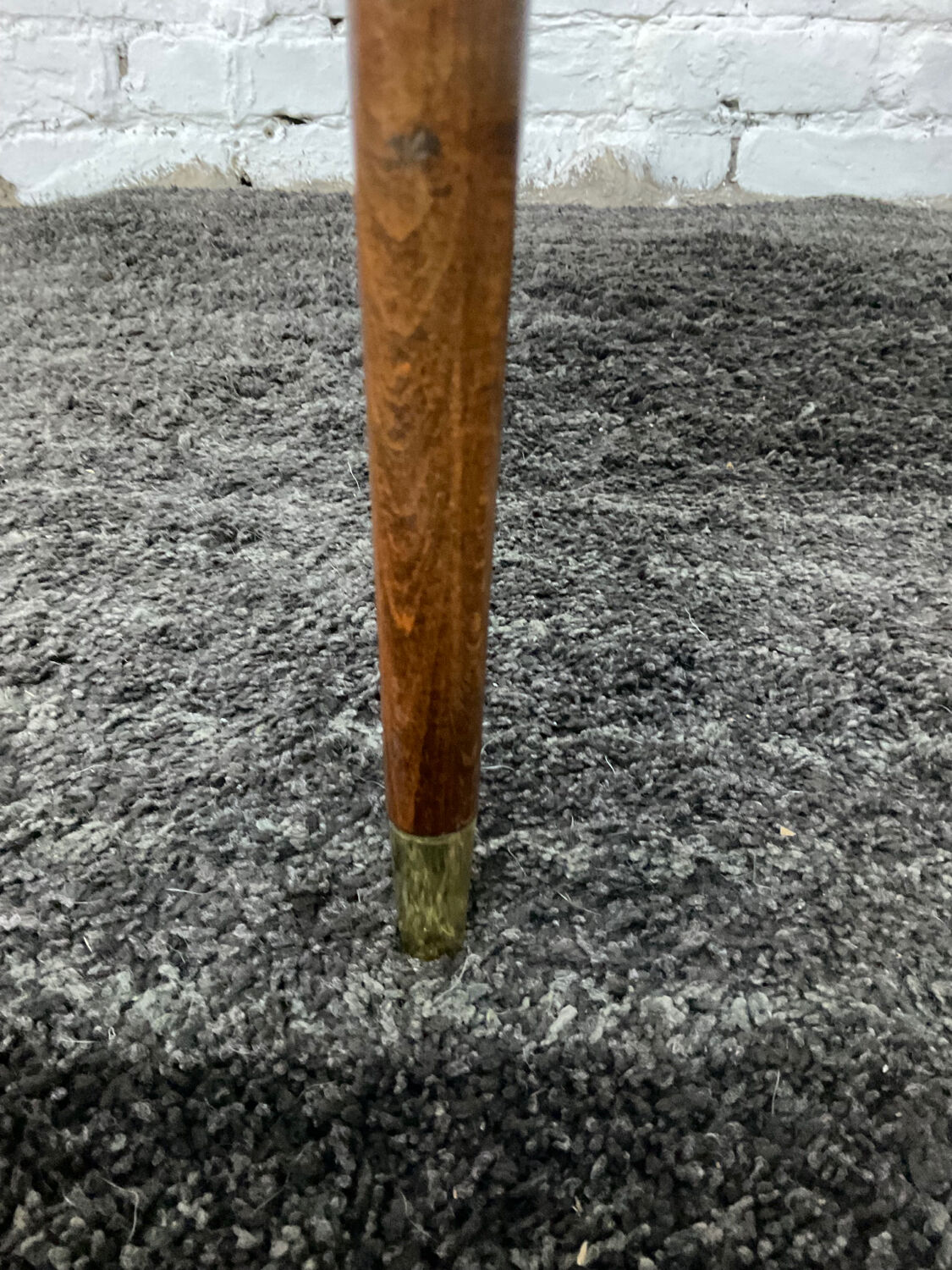 Vintage side table in Formica and teak 70s