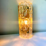Glass & Brass wall sconces design by Carl Fagerlund for Orrefors /Lyfa