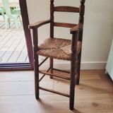Children's high chair wood