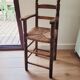 Chaise haute enfant bois