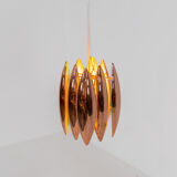 Copper “Kastor” pendant by Jo Hammerborg