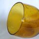 Blown bubble glass vase by Biot