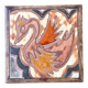 Glazed ceramic trivet