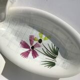 Digoin dishes and gravy boats, Floréal 60's model