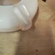 Opaline glass ashtray and pocket tray Poland 1970